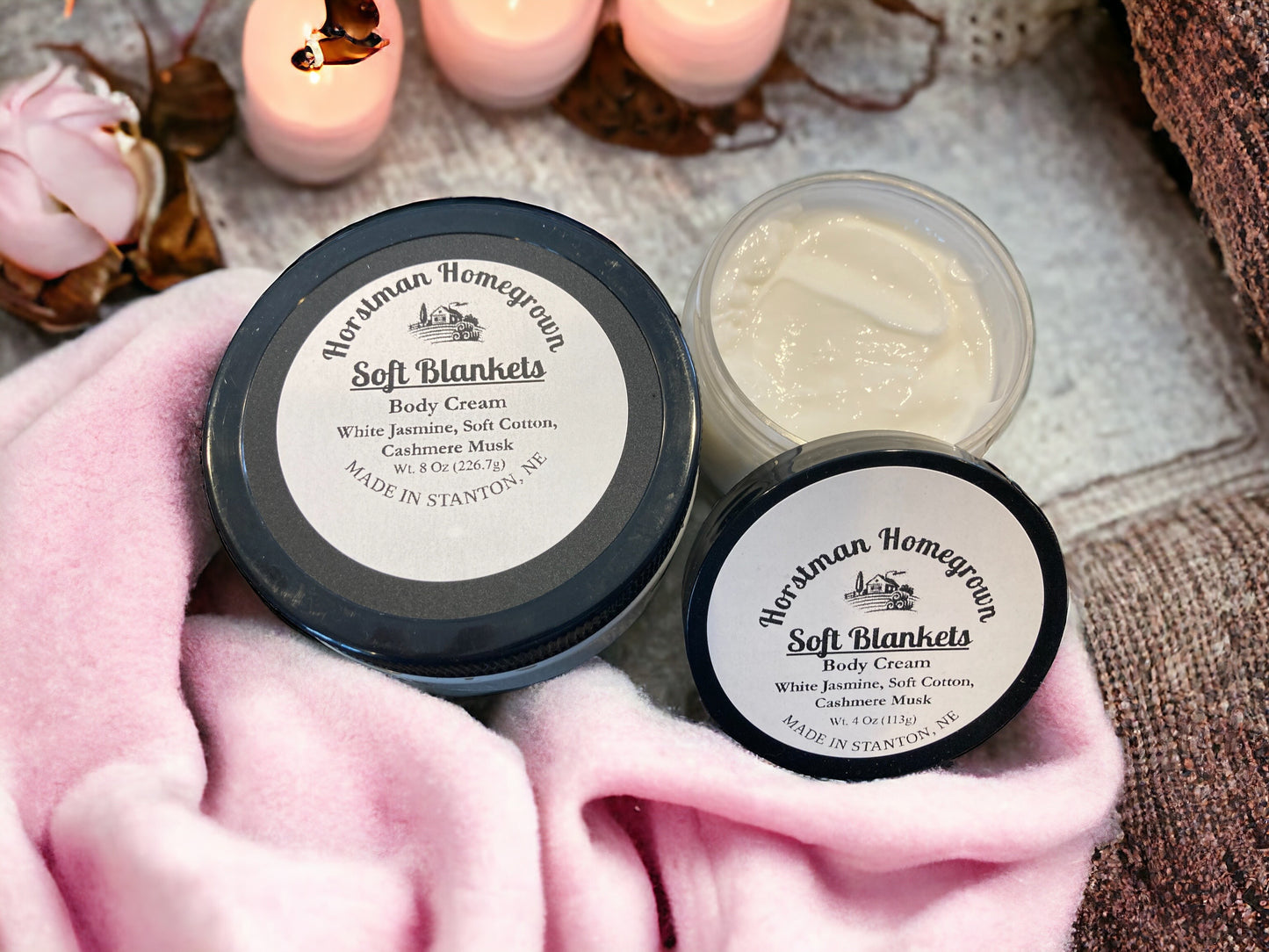 Body Cream: Soft Blankets