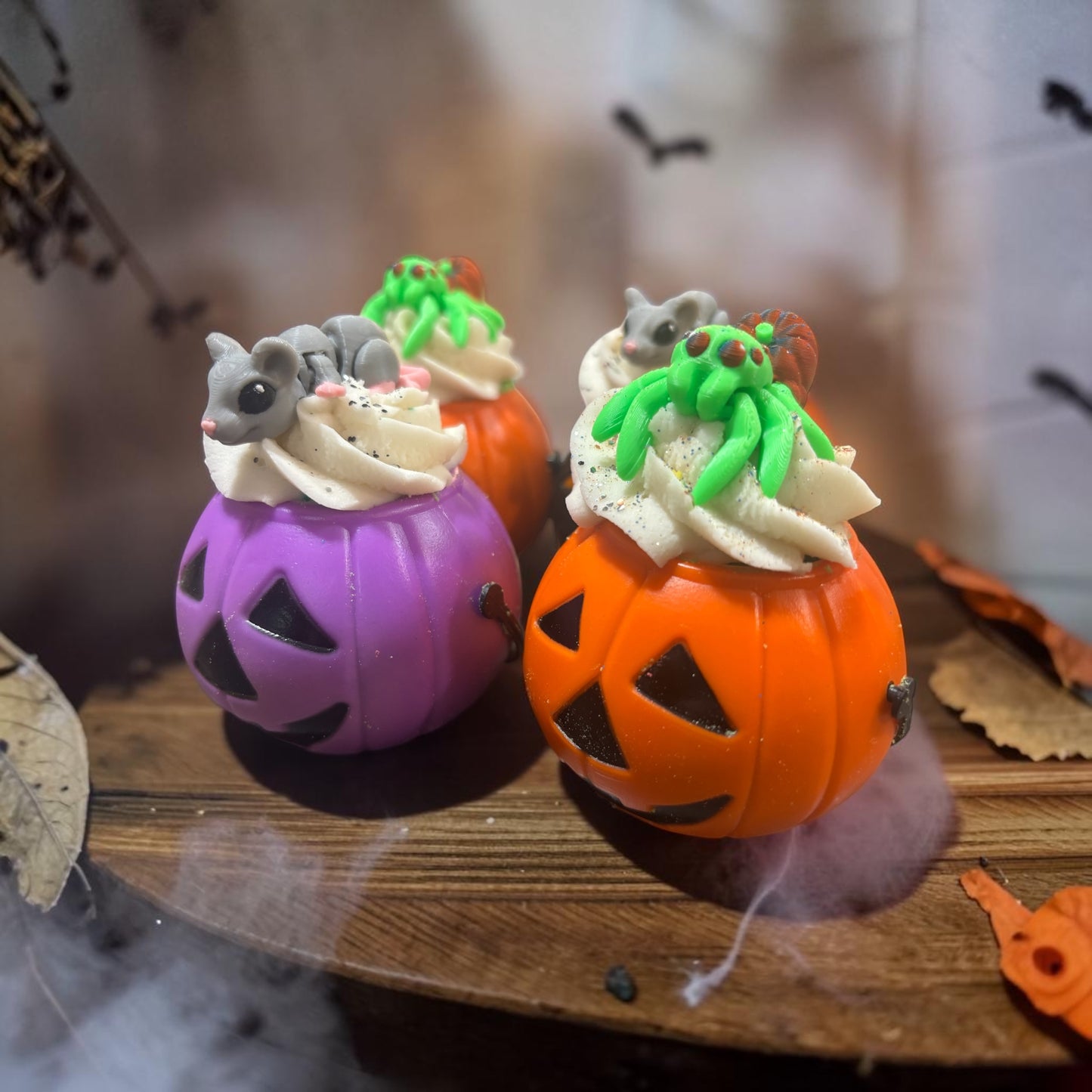 Bath Fizzer: Pumpkin Cauldron