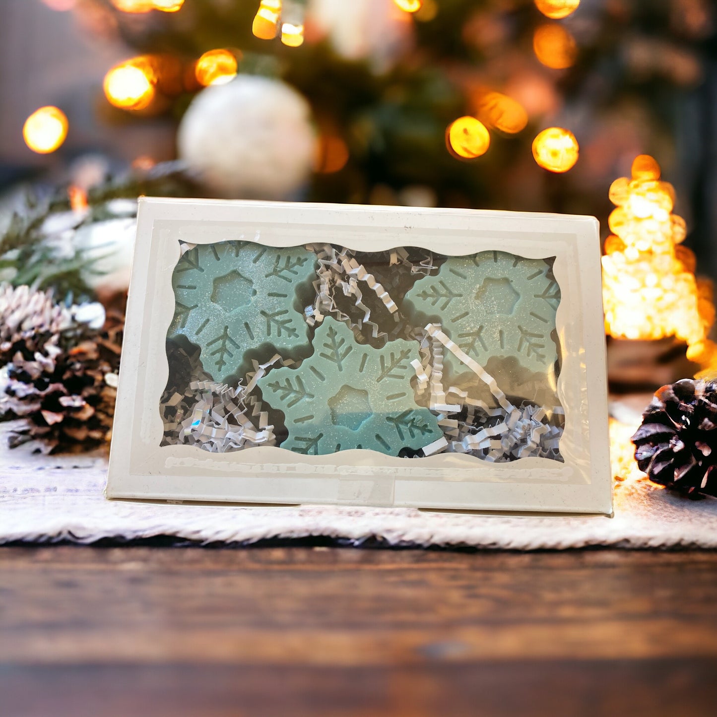 Goat Milk Soap: Snowflake Set