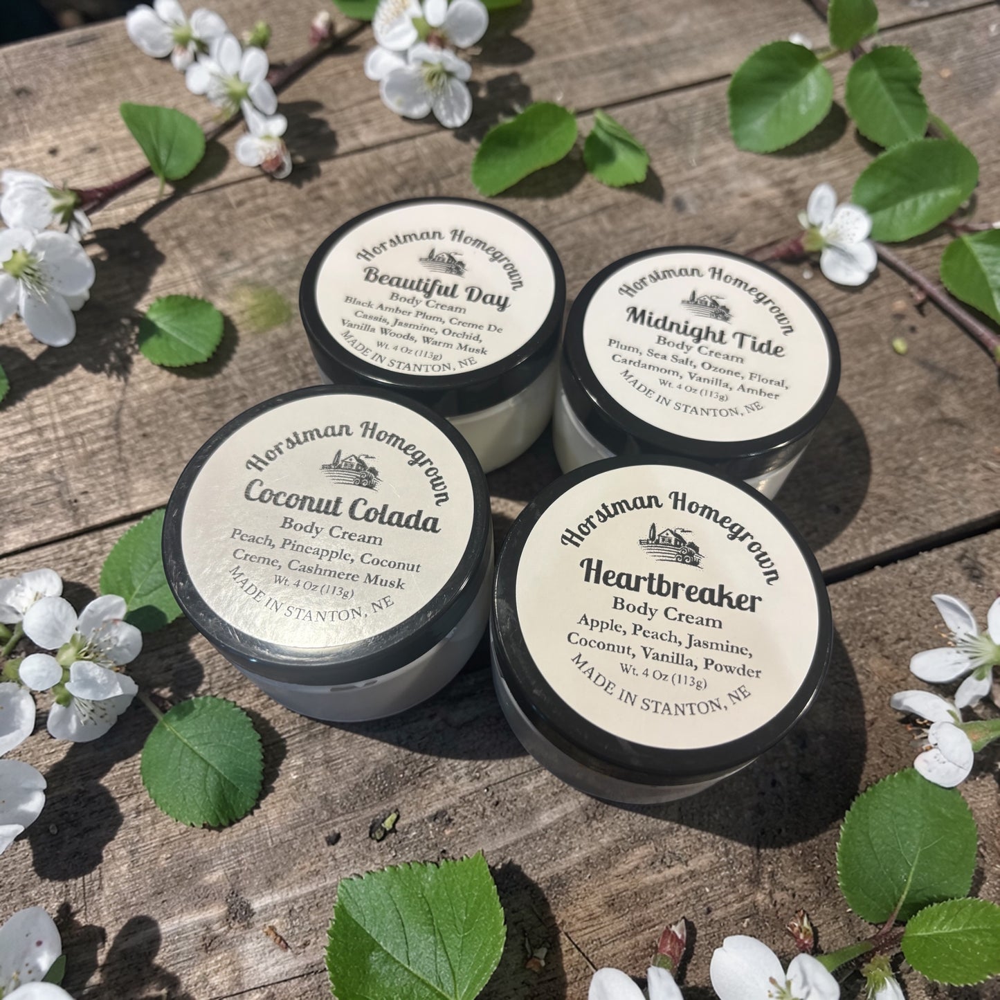 Body Cream: The Spring Collection