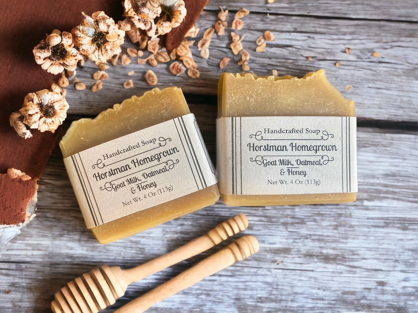 Oatmeal & Honey Goat Milk Soap