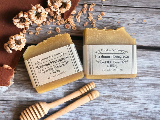 Oatmeal & Honey Goat Milk Soap