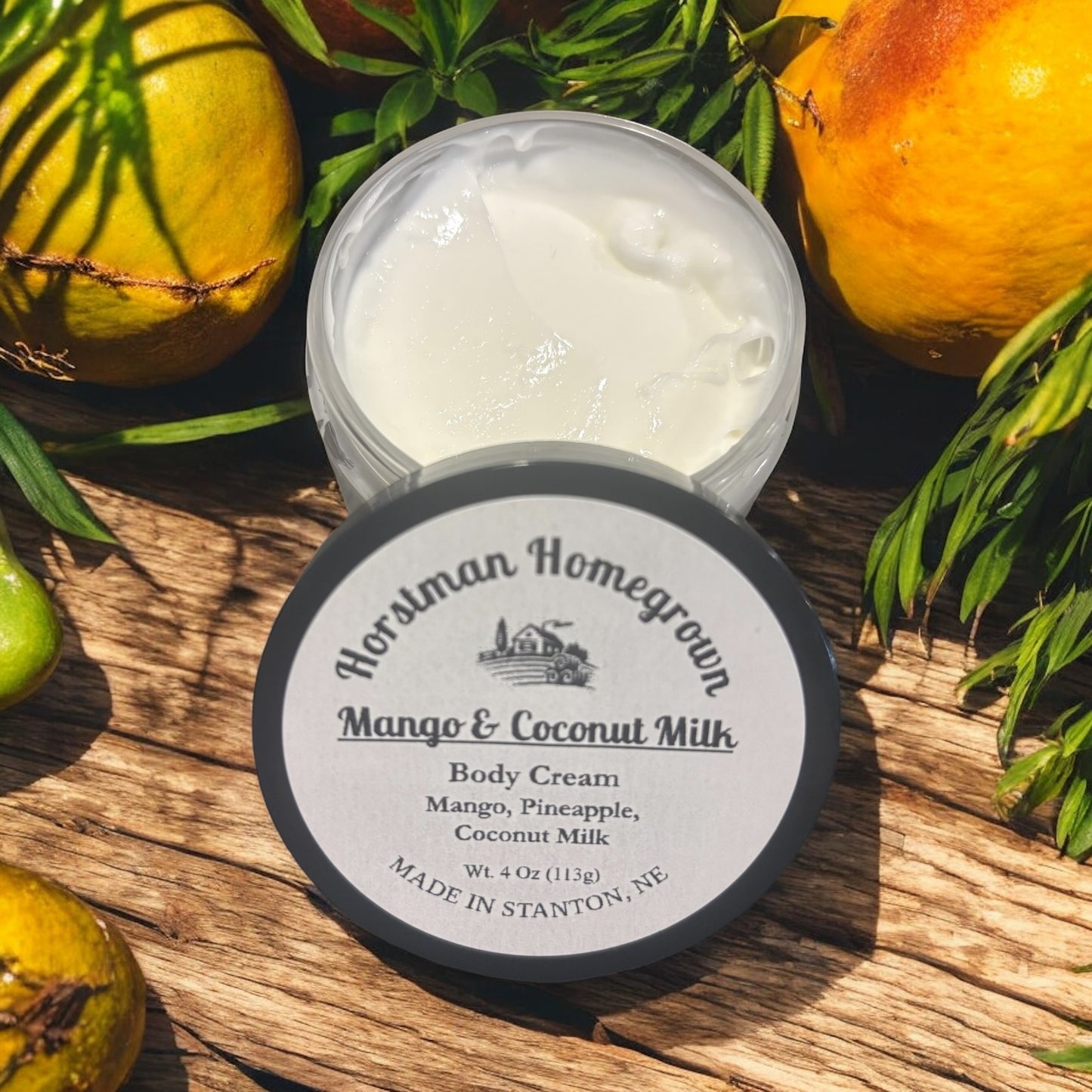 Body Cream: Mango Coconut