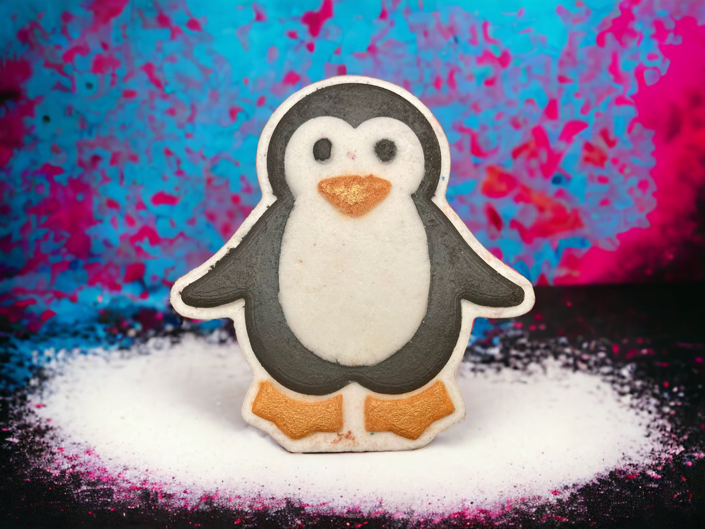 Bath Bomb with Embed: Penguin