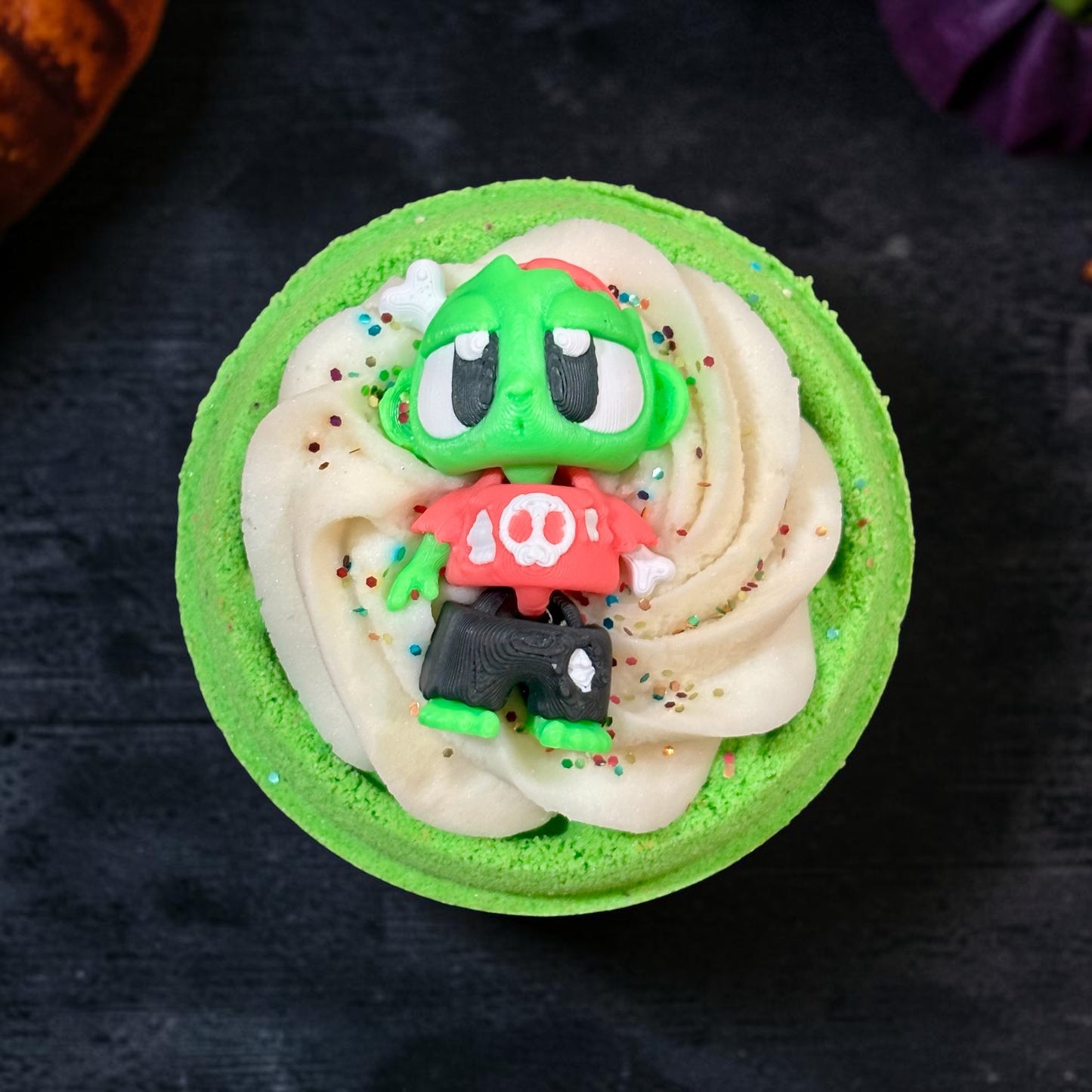 Waffle Bath Bomb: Halloween