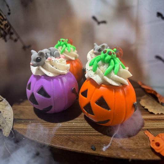 Bath Fizzer: Pumpkin Cauldron