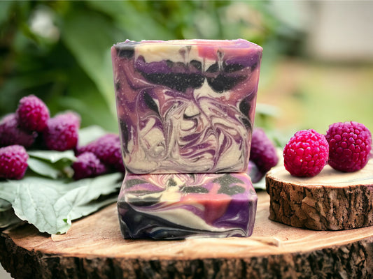 Raspberry Vanilla Goat Milk Soap