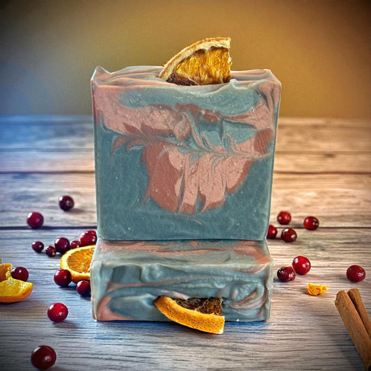 Goat Milk Soap: Orange Cranberry Spice