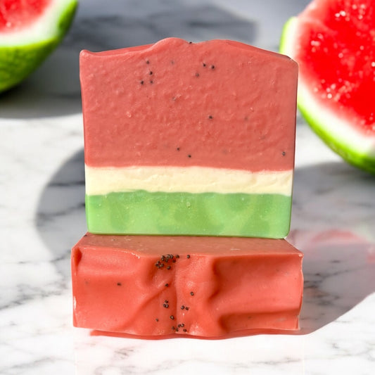 Goat Milk Soap: Juicy Watermelon