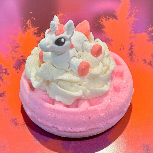 Bath bomb with Unicorn toy