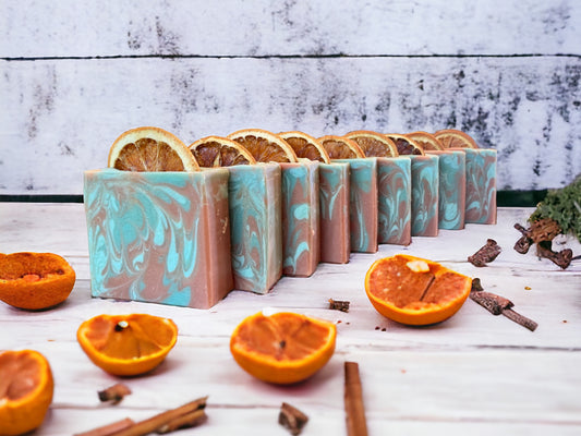 Goat Milk Soap: Orange Cranberry Spice